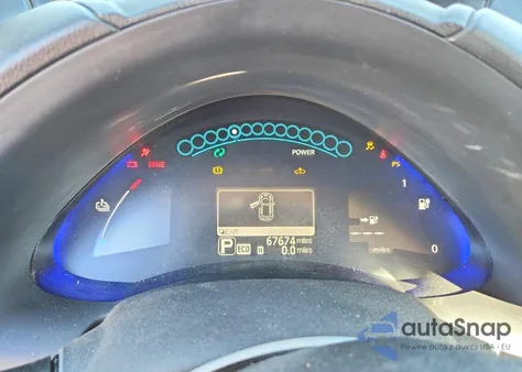 2016 Nissan Leaf Sv из США, поврежденный, VIN 1N4BZ0CP4GC302025